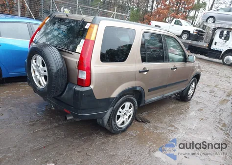 2003 Honda Cr-V Ex из США, поврежденный, VIN SHSRD78873U118334